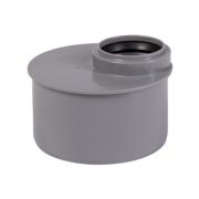 Редукция Ostendorf 90/50 мм короткая HTRK внутр.кан. PPS серый