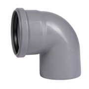 Отвод Ostendorf 50х87гр. HTB внутр.кан. PPS серый