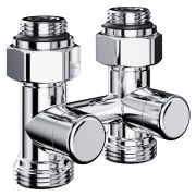 Узел нижнего подключения Royal Thermo Design прямой 1/2quot;х3/4quot;EK (хром)