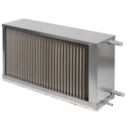 Охладитель водяной для прямоугольных каналов SHUFT WHR-W 1000x500-4