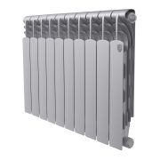 Радиатор биметаллический Royal Thermo Revolution B 500 Серебристый – 10 секц.