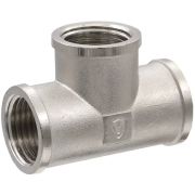 Тройник VIEIR ВВВ 3/4quot;х1/2quot;х3/4quot; никел. TFN434