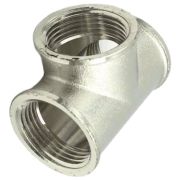 Тройник SantechSystems лат Ду32 м/м никель