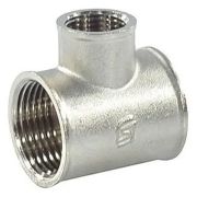 Тройник SantechSystems лат перех Ду20х15х20 м/м никель