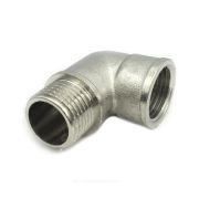 Угольник SantechSystems лат Ду25 м/р никель