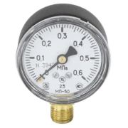 Манометр ЗТП МП-50 радиальный Дк50мм 0-0,6 МПа кл.2,5 G1/4quot;