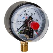 Манометр Экомера рад электр МД02(Э)0-0,6МПаДк100 G1/2quot; ст МД02Э-100-G-0,6МПа