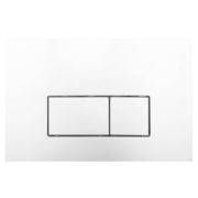 Кнопка смыва VIEIR для инсталяции механическая, квадратн. клавиши, белый VRQ73-2