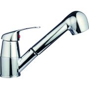 Смес/мойка Профсан ПСМ-104 однор выдвиж/изл гайка PSM-104-33