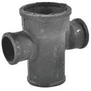 Крестовина чуг канал б/н Ду50х50х50х90гр 1-пл прямая ГОСТ 6942-98