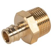 Муфта Royal Thermo ritable радиальная переходная, латунь НР 20х1/2