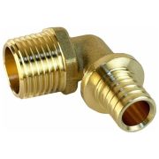 Угол Royal Thermo ritable аксиальный, латунь НР 20х3/4