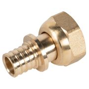 Муфта Royal Thermo ritable аксиальная с нак.гайкой, латунь, 20х1/2