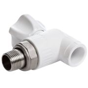 Кран радиаторный FUSITEK угловой 20x1/2quot;, FT07401