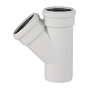 Тройник Ostendorf 56/56х45 SKEA бесшумная светло-серая PP-MD