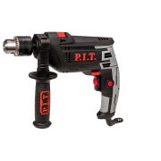 Дрель P.I.T. ударная PSB13-C7 (850Вт, ключевой патрон 13мм, 0-3000 об/мин)
