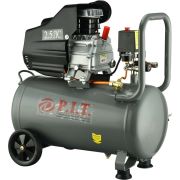 Компрессор P.I.T. PAC50-C (1,8кВт, 2,5лс, 206 л/мин, 50л, 2 выхода, европереходник, масляный)