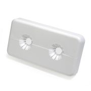 Розетка Giacomini декоративная двойная с базой 50 мм 50 мм, R175CY001