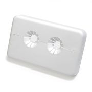 Розетка Giacomini декоративная двойная с базой 35 мм 35 мм, R175BY001