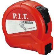 Рулетка P.I.T. с фиксатором 5 м x 25 мм, ABS(HTPM01-05MB)