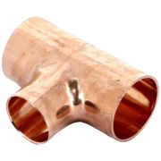 Тройник HAILIANG медный переходной, 18 х 15 х 18 мм (EN1254-1) (25)