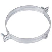 Хомут для воздуховода SHUFT без резинового профиля 125 мм (гайка)