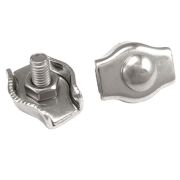 Зажим троса BELAMOS Симплекс 4 мм нерж.