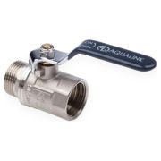 Кран шаровой AQUALINK ВН 1/2 ручка (10/120)