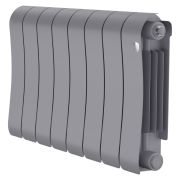 Радиатор биметаллический Royal Thermo Infinity 300 Silver Satin - 8 секц.