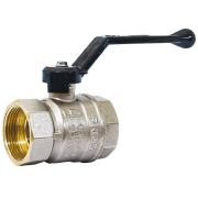 Кран шаровой латунный LD Pride 47.50.B-B.Р Ду 50 Ру 25 вн-вн, (рычаг)