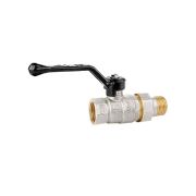 Кран шаровой латунный LD Pride 47.20.В-ГШ.Р Ду 20 Ру 40 вн-американка, (рычаг)