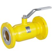 Кран шаровой стальной фланцевый LD Gas Ду125 Ру16 полнопроходной