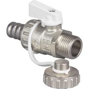 Кран шаровой дренажный НР 1/2quot;, TEBO (14/112)