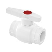 Кран шаровой TEBO бел. PP-R 20 полнопроходной (10/60), арт. 030060101