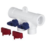 Коллектор TEBO бел. PP-R 25x20x4 вых. универсальный (3/15), арт. 030091253