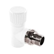 Вентиль TEBO сер. PP-R для радиаторов угловой 1v 25x3/4quot; (5/45), арт. 031060414