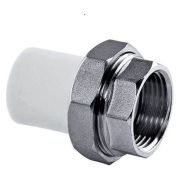 Муфта TEBO сер. PP-R комбин. разъемная (Американка) 25x 1/2quot; ВР (10/100), арт. 016020817