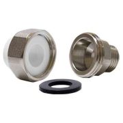 Муфта TEBO сер. PP-R комбин. разъемная (Американка) 25x3/4quot; ВР (10/100), арт. 016020805