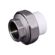 Муфта TEBO сер. PP-R комбинированная 40x1 1/4quot; ВР под ключ (5/35), арт. 031020510