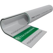 Труба TEBO SDR6 (PN20) 63x10,5 армированная стекловолокном сер. PP-R метр (4/12)