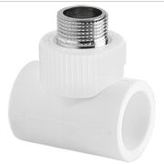 Тройник TEBO бел. PP-R комбинированный 25x1/2quot; НР (20/100), арт. 030043404