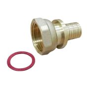 Муфта VARMEGA Slide-fit переходная (переходник) с накидн. гайкой, 25х3/4quot;, латунь, VM51816