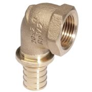 Угольник-переходник REHAU ВР 16-3/4quot; RX+ , бронза