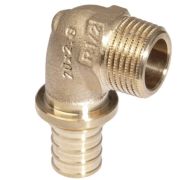 Угольник-переходник REHAU НР 32-1quot; RX+ , бронза