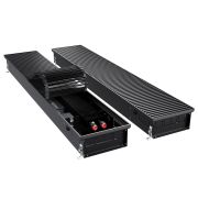 Конвектор внутрипольный Royal Thermo ATRIUM TURBO-110/250/2300-DG-U-BL