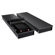 Конвектор внутрипольный Royal Thermo ATRIUM TURBO-110/400/900-DG-U-BL