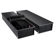 Конвектор внутрипольный Royal Thermo ATRIUM TURBO-190/400/1200-DG-U-BL