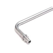 Трубка из. нерж. стали для подкл. радиатора, Г-образная 20/250