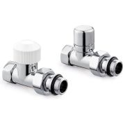 Набор термостатический для радиатора прямой Royal Thermo Design 1/2quot;М30х1,5 (Хром)