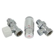 Комплект подключения SCHLOSSER STANDARD MINI 1/2quot; прямой, хром, с термоголовкой MINI М30х1,5